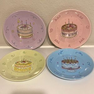 Cake plate set